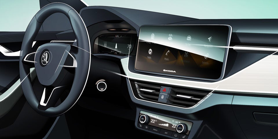 Skoda zeigte neuen Scala bei Videodreh