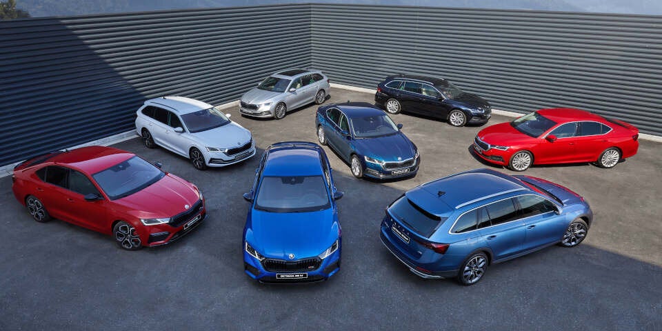 Neue Allradmodelle vom Skoda Octavia