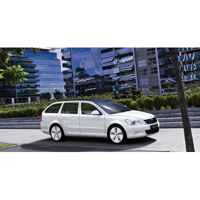 Seat IBE und Skoda Octavia Green E in Paris