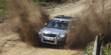 Skoda Yeti geht auf die Jagd