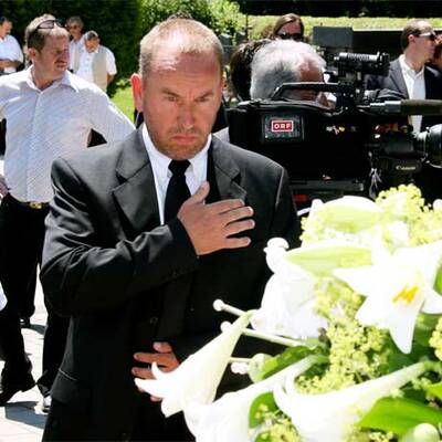 Horst Skoff-Begräbnis