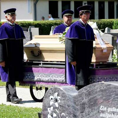 Horst Skoff-Begräbnis