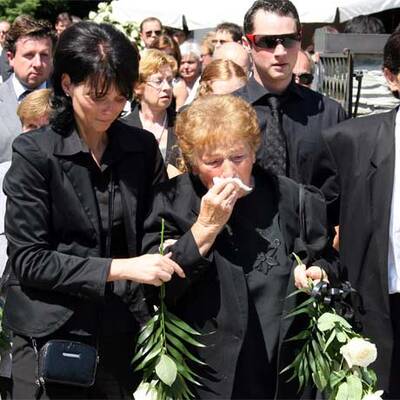 Horst Skoff-Begräbnis