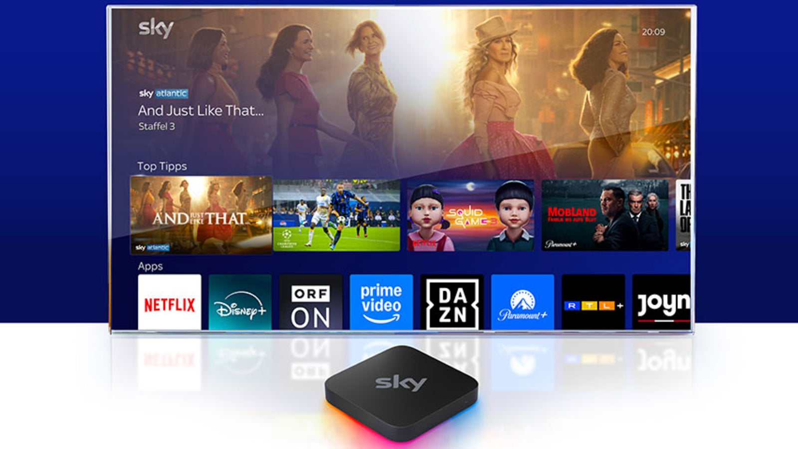 “Sex and the City”-Hit mit Sky Stream anschauen