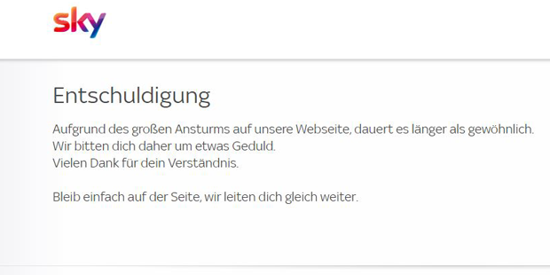 Hype um Salzburg-Spiel lässt Sky-Server crashen