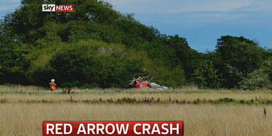 Kampfjet stürzt bei Flugshow ab
