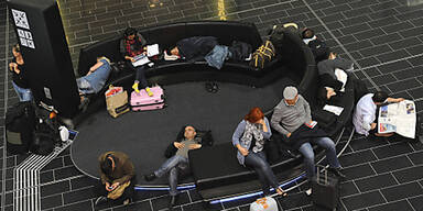 Der erste Tag am Super-Airport