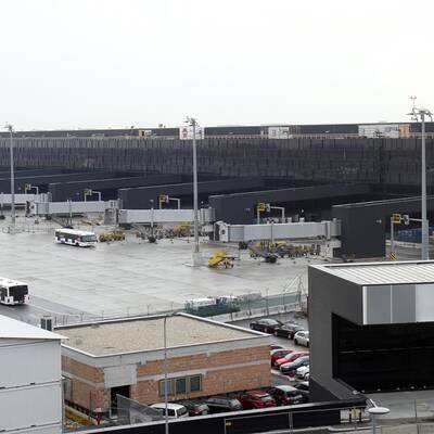 Die Skylink-Bauarbeiten