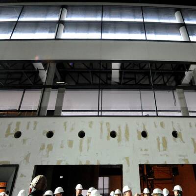 Die Skylink-Bauarbeiten