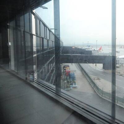 Die Skylink-Bauarbeiten