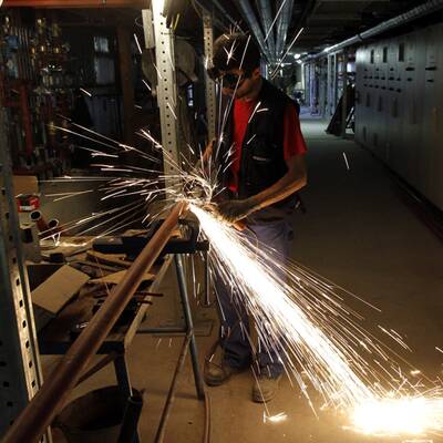 Die Skylink-Bauarbeiten