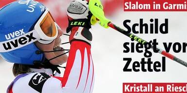 Schild siegt vor Zettel in Garmisch