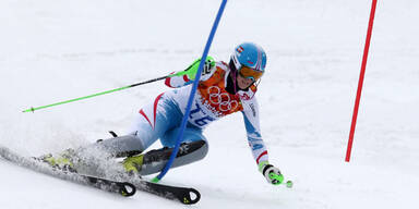 Damenslalom im Regen?