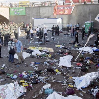 Massenpanik bei Loveparade