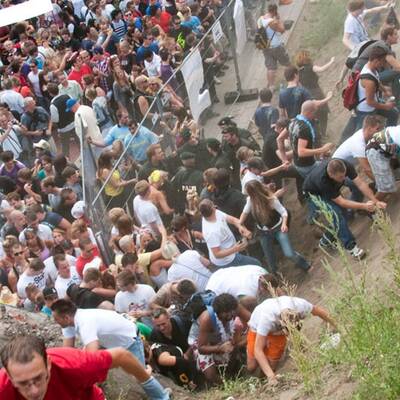 Massenpanik bei Loveparade