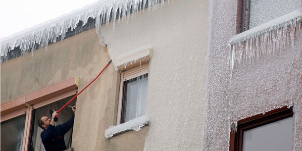 Nach dem Eis kommen Überschwemmungen