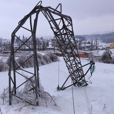 Vierlerorts fiel der Strom aus