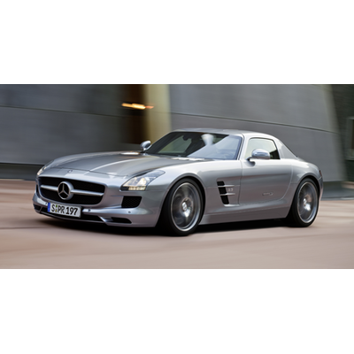 Mercedes SLS - der Star der IAA