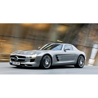 Mercedes SLS - der Star der IAA