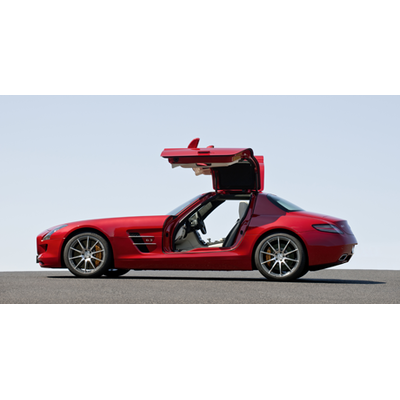Mercedes SLS - der Star der IAA