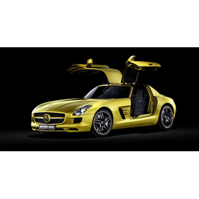 Mercedes baut goldenen Flügeltürer