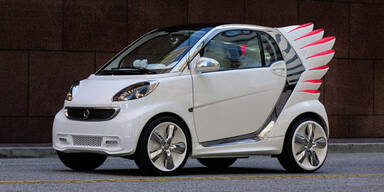 Star-Designer verleiht dem Smart Flügel