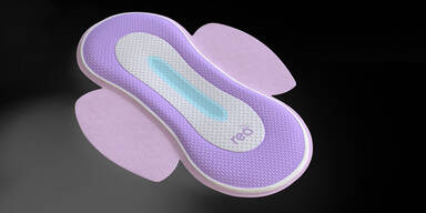 Smarte Damenbinde mit sinnvoller Funktion