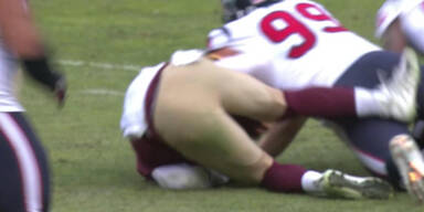 Horror-Verletzung von Star-Quarterback im Video!