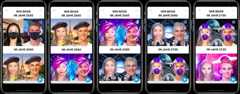 Coole Snapchat-Funktion gegen Corona-Frust