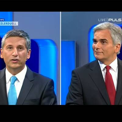  Das erste TV-Duell in Bildern