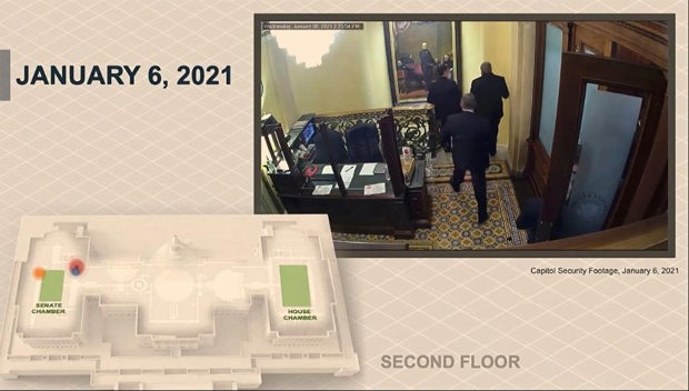 Hier flieht Pence mit Atomkoffer vor Kapitol-Stürmer