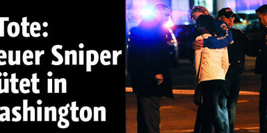Sniper tötet 4 Menschen in Washington