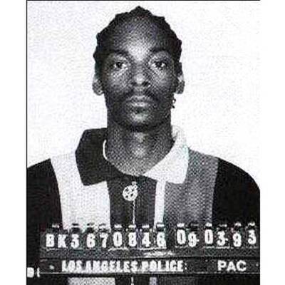 Polizeifotos von Stars