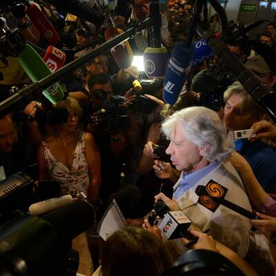Pressekonferenz mit Menschenrechtlern
