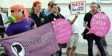 Wien: Proteste gegen Internet-Überwachung
