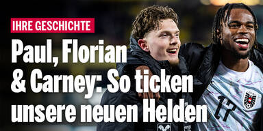 Chukwuemeka, Wanner, Wiegele: So ticken unsere neuen Helden