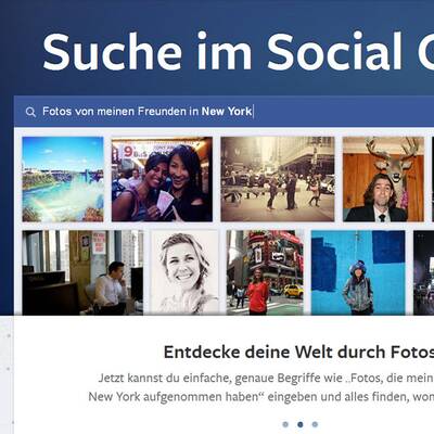 Facebooks Social Graph-Suche