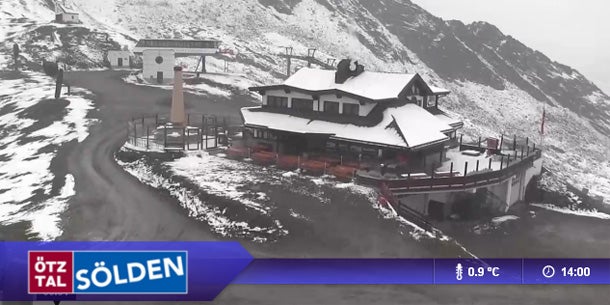 Kältewelle brachte sogar Schneefall