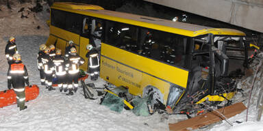 Bus abgestürzt: Bremsen versagt?