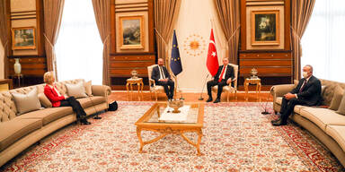 Sofa-Gate: Italiens Draghi nennt Erdogan »Diktator«