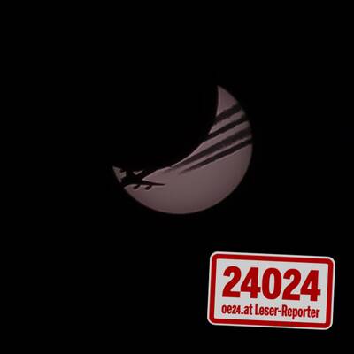 So sehen oe24-Leser die Sonnenfinsternis