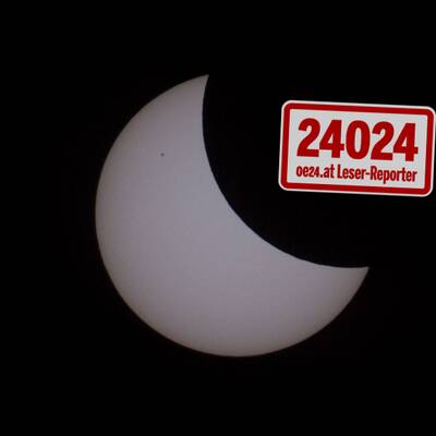 So sehen oe24-Leser die Sonnenfinsternis