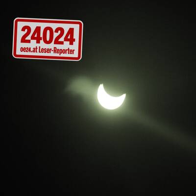 So sehen oe24-Leser die Sonnenfinsternis