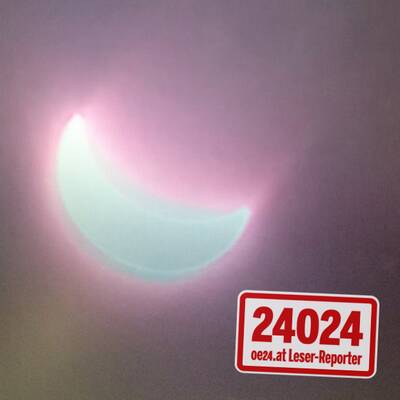 So sehen oe24-Leser die Sonnenfinsternis