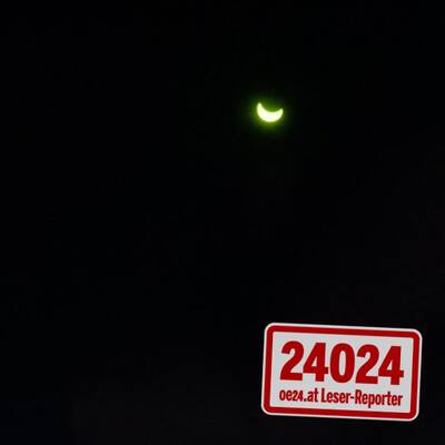 So sehen oe24-Leser die Sonnenfinsternis