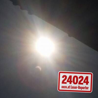 So sehen oe24-Leser die Sonnenfinsternis