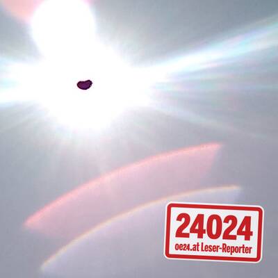 So sehen oe24-Leser die Sonnenfinsternis