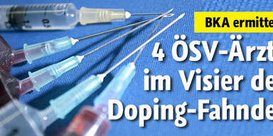 4 ÖSV-Ärzte im Doping-Visier