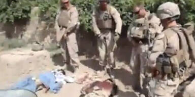 US-Marines sollen auf Leichen uriniert haben