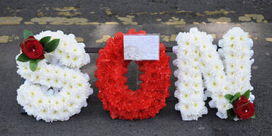 Briten nehmen Abschied von getötetem Soldaten